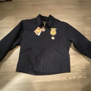Carrhart Blue Work Jacket Brand New With Tags FFA